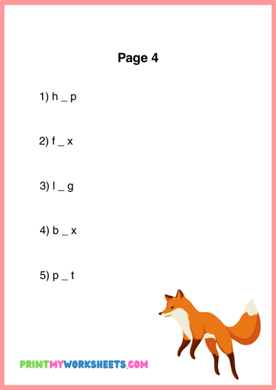 1st Grade Back to School CVC Words Worksheets PDF – No Prep First Week Literacy Pack 5 1st Grade Back to School CVC Words Worksheets PDF – No Prep First Week Literacy Pack - Image 5