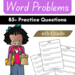 6th Grade Math Word Problems Worksheets PDF