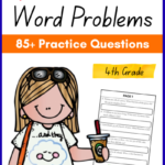 4th Grade Fraction Word Problems Worksheets PDF