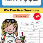 8th Grade Math Olympiad Worksheets PDF Free