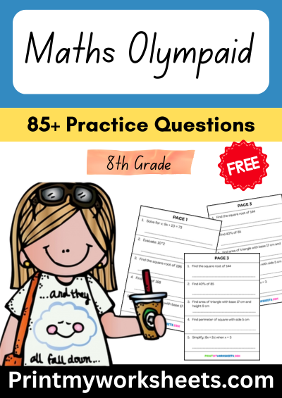 8th Grade Math Olympiad Worksheets PDF Free
