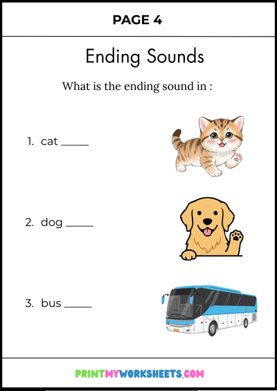 1st Grade Introduction to Phonics Worksheets PDF | Free English Downloadable 5 1st Grade Introduction to Phonics Worksheets PDF | Free English Downloadable - Image 5
