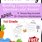 1st Grade Easter Day Reading Comprehension