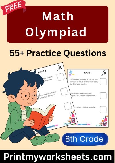 8th Grade Math Olympiad Practice Questions PDF