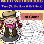 1st Grade Time Hour Half Hour Worksheets