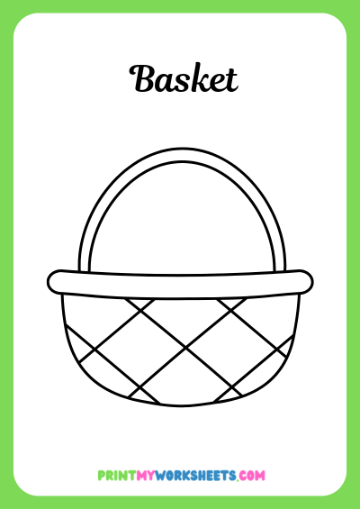 Pre-KG Easter Day Coloring Worksheets PDF | Free Downloadable 5 Pre-KG Easter Day Coloring Worksheets PDF | Free Downloadable - Image 5