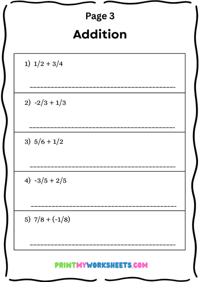 8th grade rational numbers worksheet | Downloadable Free PDF 4 8th grade rational numbers worksheet | Downloadable Free PDF - Image 4