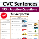 Kindergarten Reading Fluency Passages – Free PDF