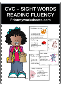 Kindergarten Reading Passages