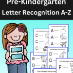 Pre-KG Letter Recognition A-Z Worksheets PDF