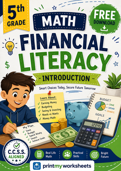 5th Grade Financial Literacy Worksheets