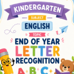 Kindergarten End Year Letter Recognition Worksheets