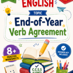 3rd Grade End Year Subject Verb Agreement Worksheets