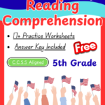 5th Grade Memorial Day Reading Worksheets