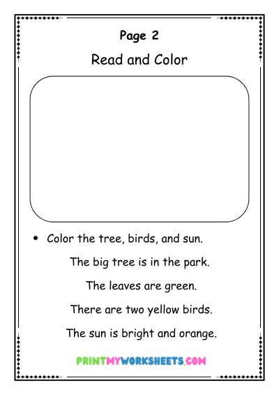1st Grade Color Learn Grow Bundle Worksheets | Downloadable PDF 3 1st Grade Color Learn Grow Bundle Worksheets | Downloadable PDF - Image 3