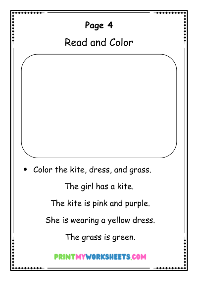 1st Grade Color Learn Grow Bundle Worksheets | Downloadable PDF 5 1st Grade Color Learn Grow Bundle Worksheets | Downloadable PDF - Image 5