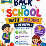 1st Grade Back to School Math Reading Review