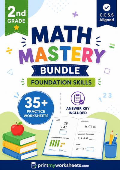 2nd Grade Math Mastery Foundation Skills
