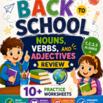 2nd Grade Back to School Nouns Verbs Adjectives