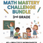 3rd Grade Math Mastery Challenge Bundle