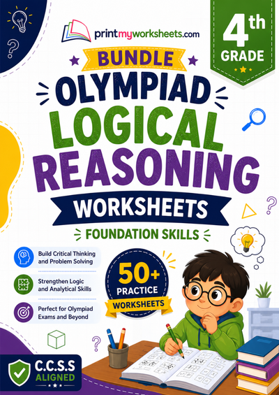 4th Grade Olympiad Logical Reasoning Worksheets