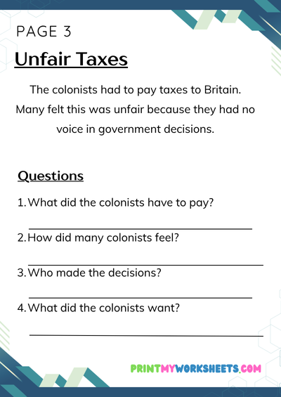 3rd Grade Independence Day Reading Comprehension | Free Downloadable PDF 4 3rd Grade Independence Day Reading Comprehension | Free Downloadable PDF - Image 4