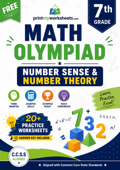 7th Grade Number Sense Number Theory Worksheets