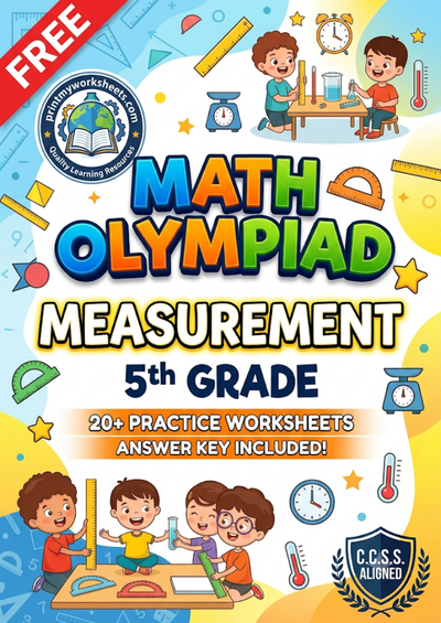 5th Grade Math Olympiad Measurement Worksheets