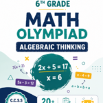 6th Grade Math Olympiad Algebraic Thinking