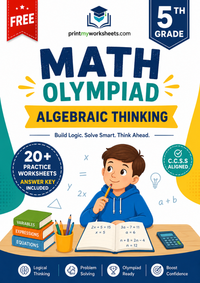 5th Grade Math Olympiad Algebraic Thinking