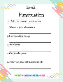 4th Grade Back to School Grammar Worksheets | Free Downloadable PDF 3 4th Grade Back to School Grammar Worksheets | Free Downloadable PDF - Image 3