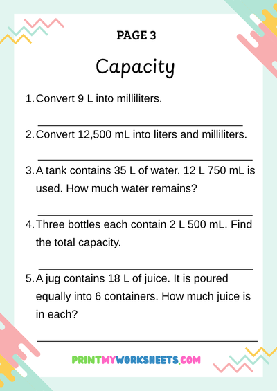 5th Grade Math Olympiad Measurement Worksheets | Free Downloadable PDF 4 5th Grade Math Olympiad Measurement Worksheets | Free Downloadable PDF - Image 4