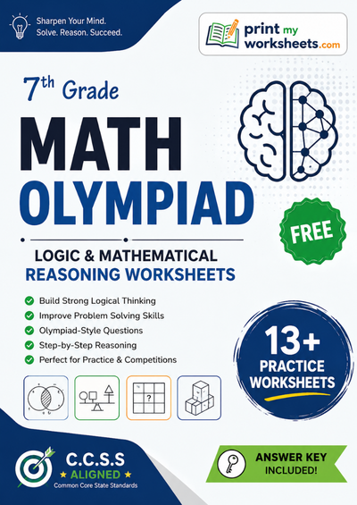 7th Grade Math Olympiad Logic Reasoning Worksheets