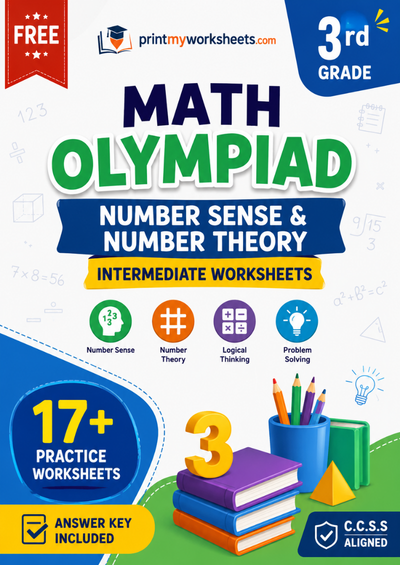 3rd Grade Math Olympiad Number Theory Worksheets