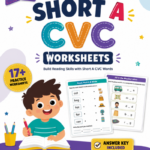 1st Grade Short A CVC Worksheets