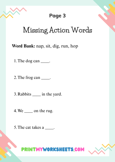 1st Grade Missing CVC Words Worksheets | Free Downloadable PDF 4 1st Grade Missing CVC Words Worksheets | Free Downloadable PDF - Image 4