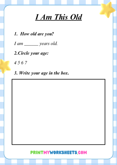 Kindergarten All About Me Worksheets | Free Downloadable PDF 4 Kindergarten All About Me Worksheets | Free Downloadable PDF - Image 4