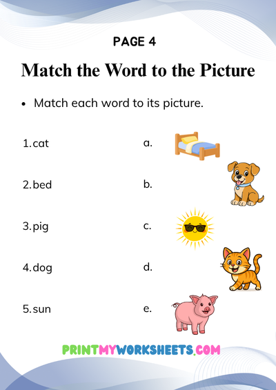 1st Grade Mixed CVC Review Worksheets | Free Downloadable PDF 5 1st Grade Mixed CVC Review Worksheets | Free Downloadable PDF - Image 5