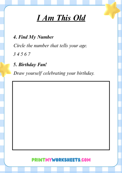 Kindergarten All About Me Worksheets | Free Downloadable PDF 5 Kindergarten All About Me Worksheets | Free Downloadable PDF - Image 5