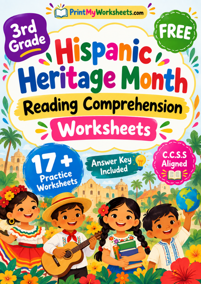 3rd Grade Hispanic Heritage Comprehension