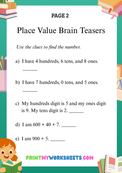 3rd Grade Math Olympiad Number Sense Worksheets | Free Downloadable PDF 3 3rd Grade Math Olympiad Number Sense Worksheets | Free Downloadable PDF - Image 3