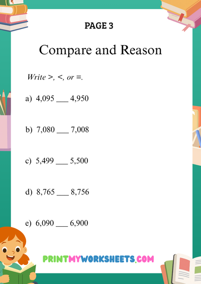 3rd Grade Math Olympiad Number Sense Worksheets | Free Downloadable PDF 4 3rd Grade Math Olympiad Number Sense Worksheets | Free Downloadable PDF - Image 4