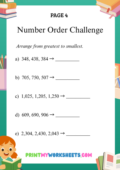 3rd Grade Math Olympiad Number Sense Worksheets | Free Downloadable PDF 5 3rd Grade Math Olympiad Number Sense Worksheets | Free Downloadable PDF - Image 5